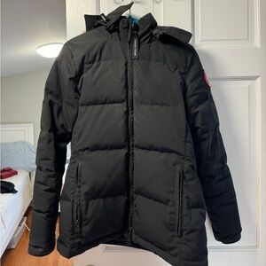 Canada Goose Short Parka Black